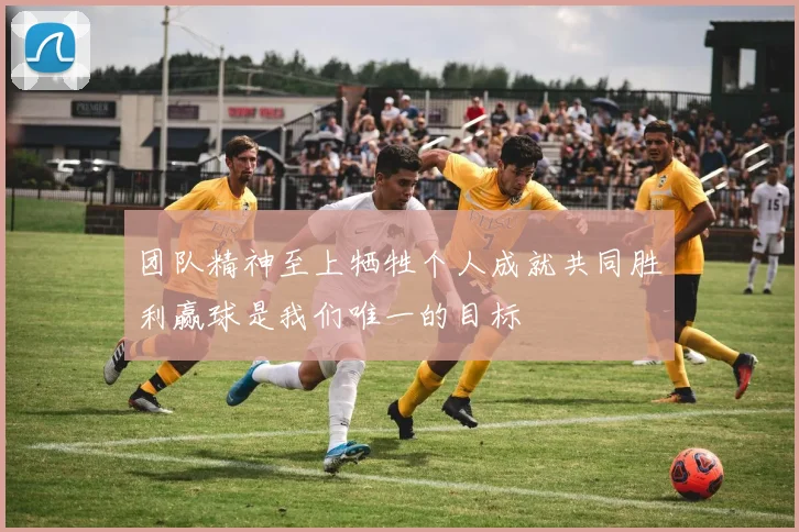团队精神至上牺牲个人成就共同胜利赢球是我们唯一的目标